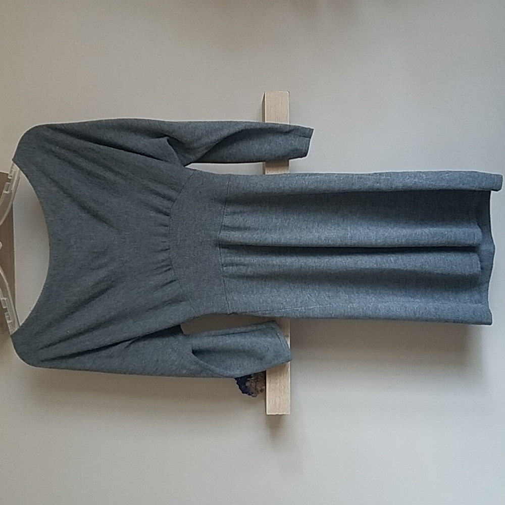 Express Gray Sweater Dress